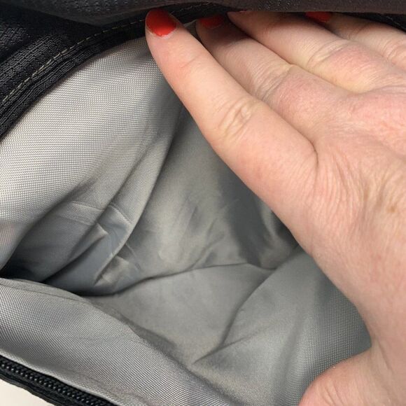 Keen Hybrid Transport Shoulder Messenger Bag Black  Crossbody Laptop Work Bag - Picture 9 of 10